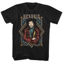 Jimi Hendrix Shirt Tarot Black T-Shirt