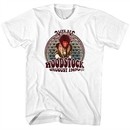 Jimi Hendrix Shirt Woodstock August 1969 White T-Shirt