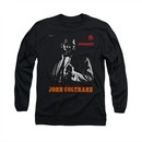 John Coltrane Shirt Star Dust Long Sleeve Black Tee T-Shirt