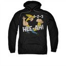 Johnny Bravo Hoodie Sweatshirt 123 Black Adult Hoody Sweat Shirt