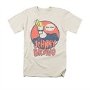 Johnny Bravo Shirt Wants Me Adult Cream Tee T-Shirt