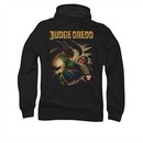 Judge Dredd Hoodie Punch Blast Black Sweatshirt Hoody