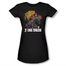 Judge Dredd Shirt Juniors Bike Black T-Shirt