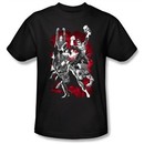 Justice League Kids T-shirt JLA Explosion Youth Black Tee Shirt