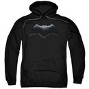 Justice League Movie Hoodie Batman Logo Black Sweatshirt Hoody