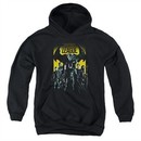Justice League Movie Kids Hoodie Stand Up To Evil Black Youth Hoody