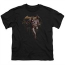 Justice League Movie Kids Shirt Caped Crusader Black T-Shirt