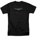 Justice League Movie Shirt Batman Logo Black T-Shirt