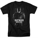 Justice League Movie Shirt Batman Profile Black T-Shirt