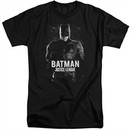 Justice League Movie Shirt Batman Profile Black Tall T-Shirt