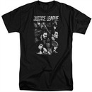 Justice League Movie Shirt Pushing Forward Black Tall T-Shirt