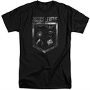 Justice League Movie Shirt Shield of Emblems Black Tall T-Shirt