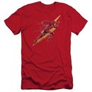 Justice League Movie Slim Fit Shirt Flash Forward Red T-Shirt