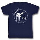 Karate Kid Shirt 84 All Valley Adult Navy Tee T-Shirt