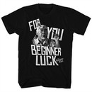 Karate Kid Shirt Beginner Luck Black T-Shirt