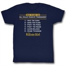 Karate Kid Shirt How To Win Navy T-Shirt