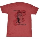 Karate Kid Shirt Wax on Miyagi Adult Salmon Tee T-Shirt