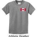 Kids Canada Tee Canadian Flag Pocket Print Youth T-shirt
