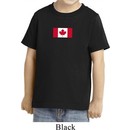 Kids Canada Tee Canadian Flag Small Print Toddler Shirt