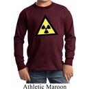Kids Fallout Shirt Radioactive Triangle Long Sleeve Tee T-Shirt