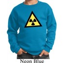 Kids Fallout Sweatshirt Radioactive Triangle Sweat Shirt