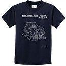 Kids Ford Tee Engine Parts Youth T-shirt