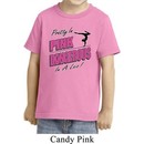Kids Gymnastics Shirt Pretty in Pink Toddler Tee T-Shirt