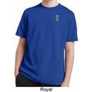 Kids Pineapple Patch Pocket Print Dry Wicking Youth T-shirt