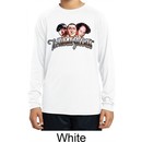 Kids Three Stooges Shirt Stooges Faces White Dry Wicking Long Sleeve