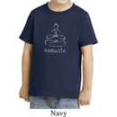 Kids Yoga Shirt Namaste Lotus Pose Toddler Tee T-Shirt