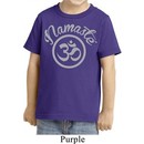 Kids Yoga Shirt Namaste Om Toddler Tee T-Shirt
