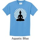 Kids Yoga Tee Meditating Buddha Youth T-shirt