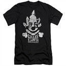 Killer Klowns From Outer Space Slim Fit Shirt Kreepy Black T-Shirt