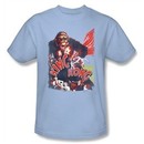 King Kong Kids T-Shirt Warner Bros You Better Run Light Blue Shirt