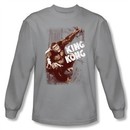 King Kong T-Shirt Sepia Snag  Long Sleeve Shirt Silver