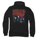 Kiss Rock Band Hoodie Sweatshirt Kings Black Adult Hoody Sweat Shirt
