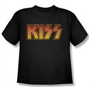 Kiss Shirt Rock Band Kids Classic Black Youth Tee T-Shirt