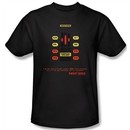 Knight Rider Kids T-shirt Kitt Consol Youth Black Tee Shirt