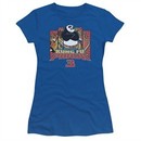 Kung Fu Panda 3 Juniors Shirt Kung Furry Royal Blue T-Shirt
