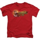 Kung Fu Panda 3 Kids Shirt Po Logo Red T-Shirt