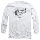 Kung Fu Panda 3 Long Sleeve Shirt Face Off White Tee T-Shirt