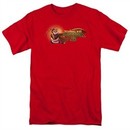 Kung Fu Panda 3 Shirt Po Logo Red T-Shirt