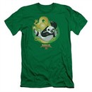 Kung Fu Panda 3 Slim Fit Shirt Drago Po Kelly Green T-Shirt