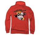 Kung Fu Panda Hoodie Sweatshirt Kaboom Of Doom Red Adult Hoody Sweat Shirt