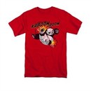 Kung Fu Panda Shirt Kaboom Of Doom Adult Red Tee T-Shirt