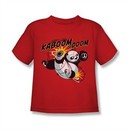 Kung Fu Panda Shirt Kids Kaboom Of Doom Red Youth Tee T-Shirt