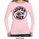 Ladies Dodge Shirt Super Bee Long Sleeve Thermal Tee T-Shirt