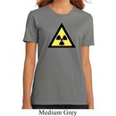 Ladies Fallout Shirt Radioactive Triangle Organic Tee T-Shirt