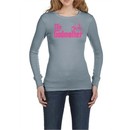 Ladies Funny Shirt The Godmother Long Sleeve Thermal Tee T-Shirt