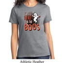 Ladies Halloween Tee I'm Here for the Boos T-shirt